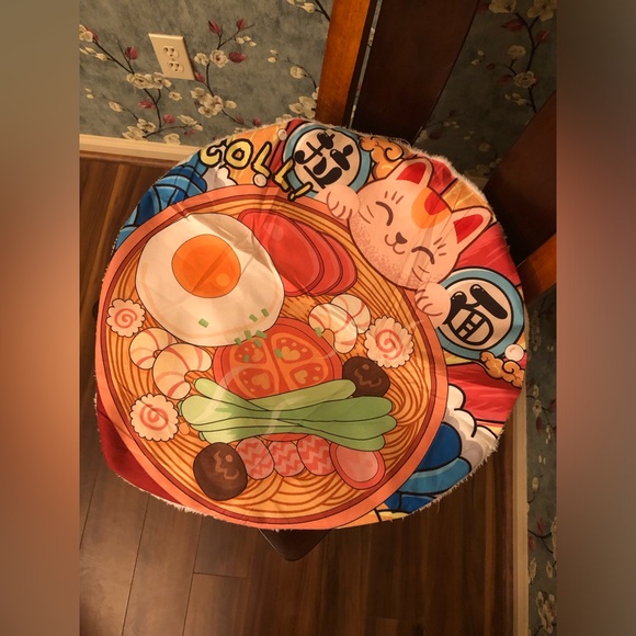 *HOST PICK*Cat Bed; 3-Pc.Set;Chinese Theme;Shell, Removable Cushion & Velcro Lid - Picture 3 of 6